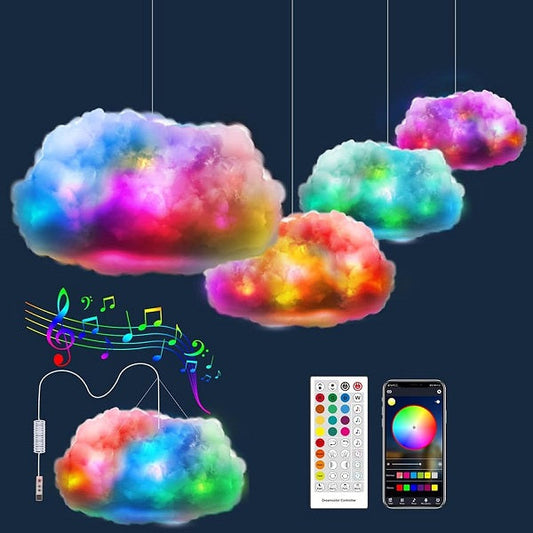 Jiageng JG20375512 DIY RGB Colourful Cloud Ligh… - Bundle of 2