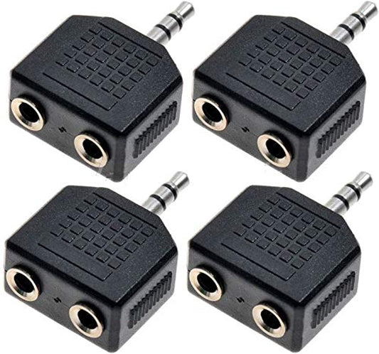 SE-L66 3.5mm Audio Conversion Head 1 Male to 2 …