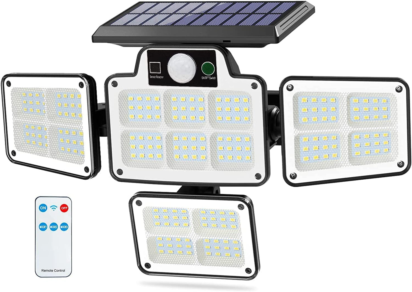 FA-LF-1788 4 Side Emitting Solar Powered Light …