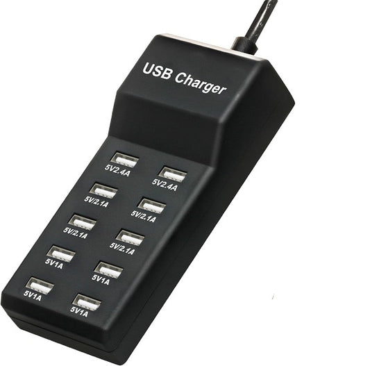 SE-TQ08 USB Hub 10 Port 2.4A/1A - Bundle of 3