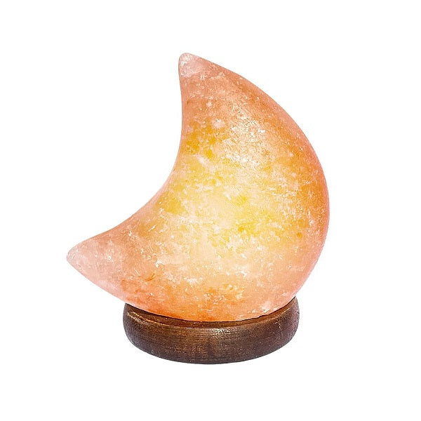 JG20375556 Half Moon Shaped RGB Salt Lamp - Bundle of 3