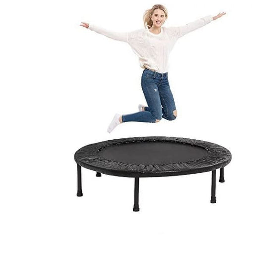 183314 Outdoor Fitness Trampoline With Safety P…