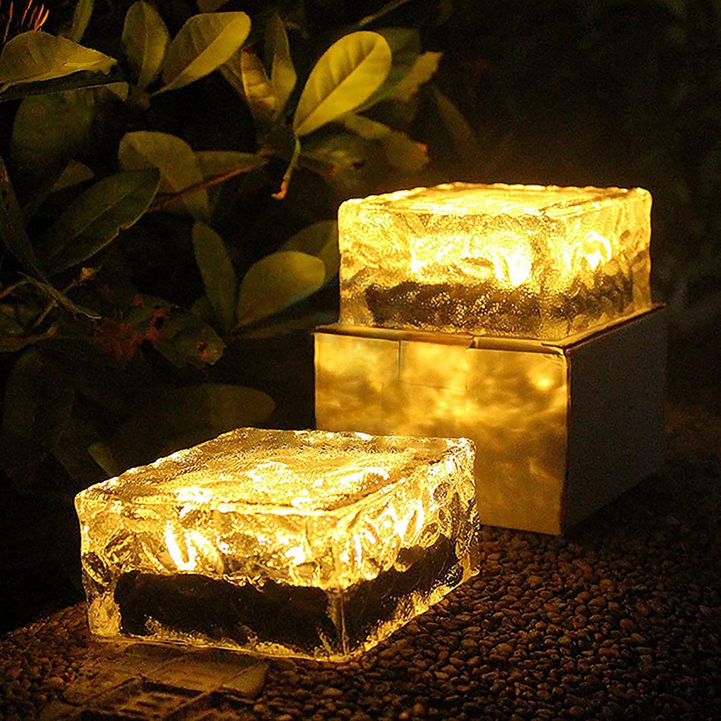 FA-LC57A Solar Powered Ice Bricks Garden Light…