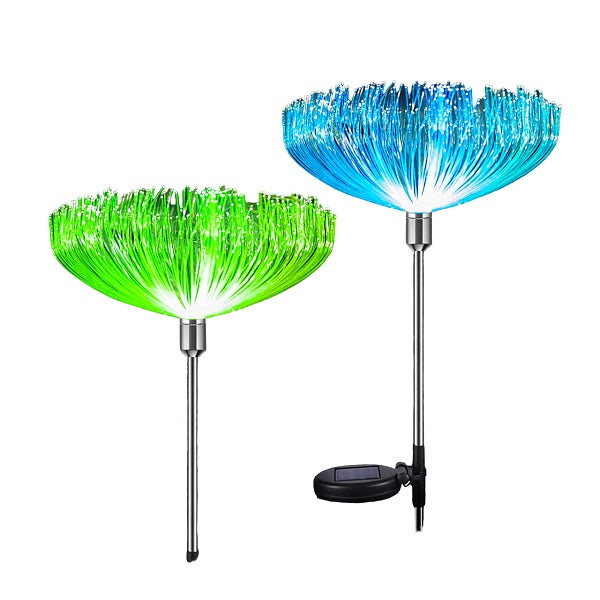FA-LC50 Solar Powered Dandelion Garden Decor 7 … - Bundle of 2