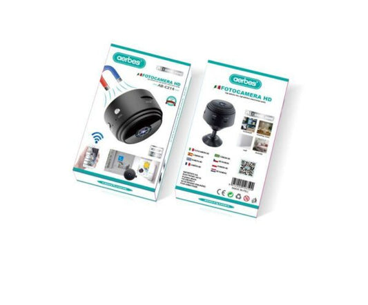 Aerbes AB-C214 Mini 1080P HD Ip Wifi Camera Voi…