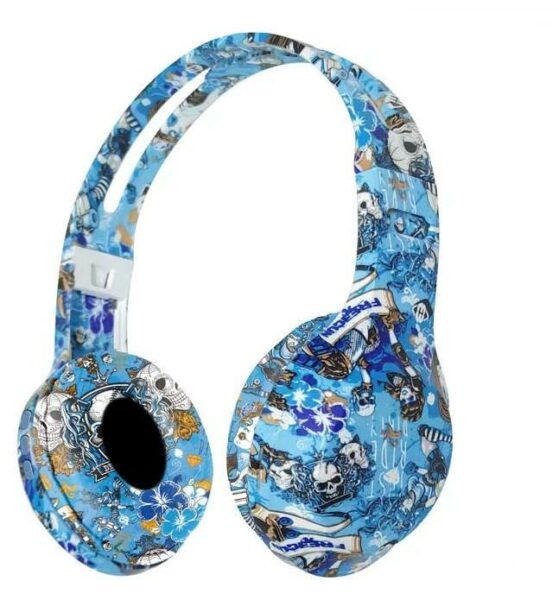 BK-32 Graffiti Wireless Bluetooth Headphones - Bundle of 3
