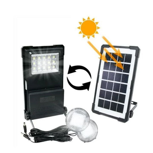 Oroku Power OP-014 Solar Emergency Light With T… - Bundle of 2