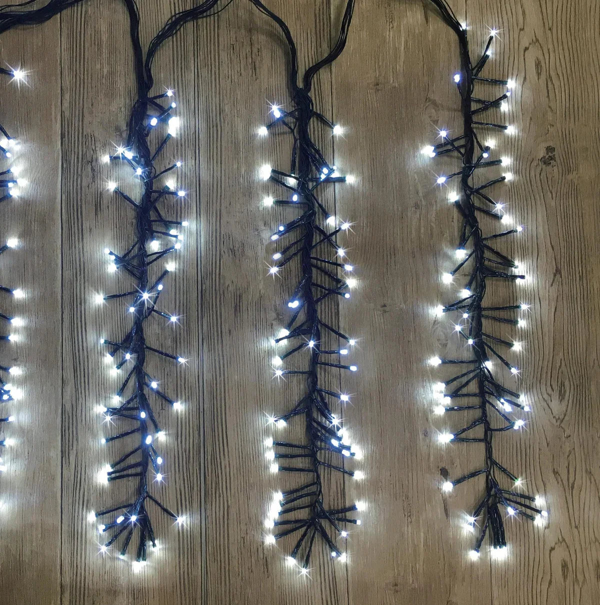 ZYF-36L LED Fairy Curtain Light White With Blac… - Bundle of 3