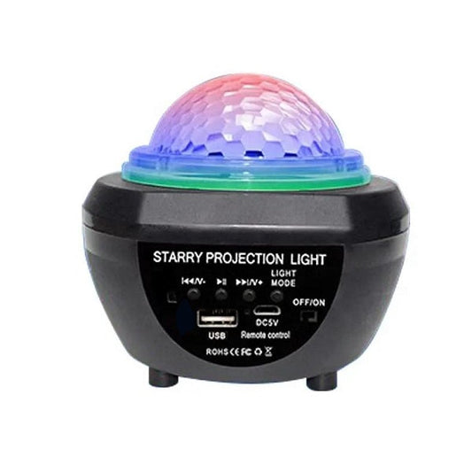 Aerbes AB-WT08 Mini RGB Projection Bluetooth Sp… - Bundle of 2