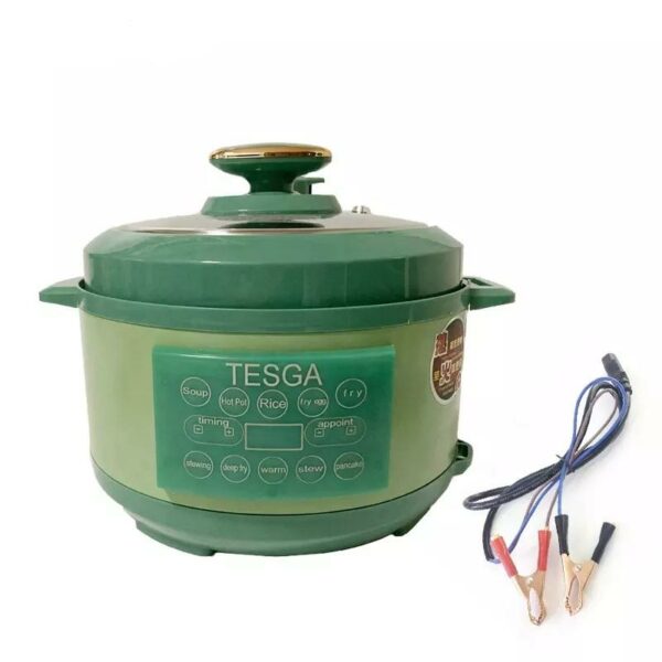 4Ltr Electric Pressure Cooker Powered With Batt…