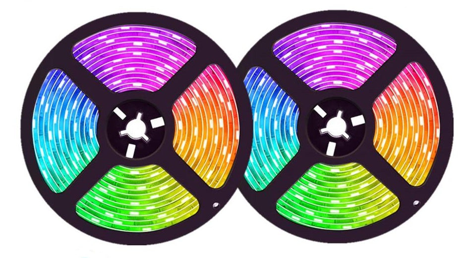 XF0564 RGB LED Strip Light 12V Bluetooth App an…