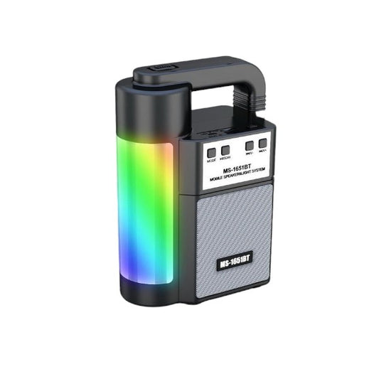 MS-1654BT Bluetooth 4″ Speaker With Flash…