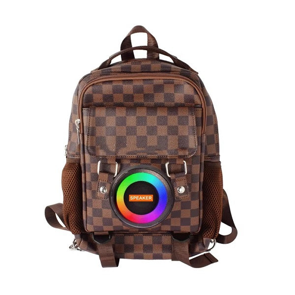 CH-M805 RGB Bluetooth Speaker Backpack With USB…