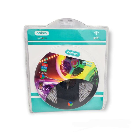 Aerbes AB-Z837 5M LED Strip Music Sync LED 5050… - Bundle of 2
