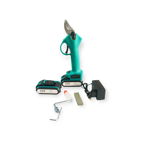 JG0616 Electric Pruning Shear With Two 25V Batt…