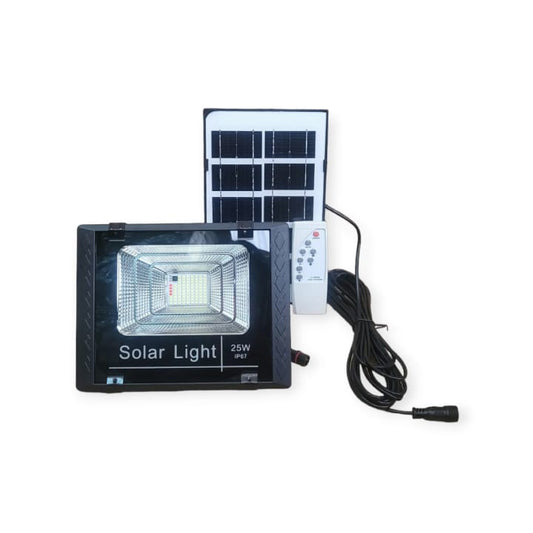 FA-5279-25W Solar Powered Flood Light With Time… - Bundle of 2