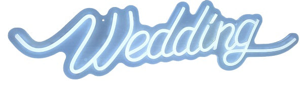 E-44 Wedding Back Panel Neon Sign With 12V 2A …