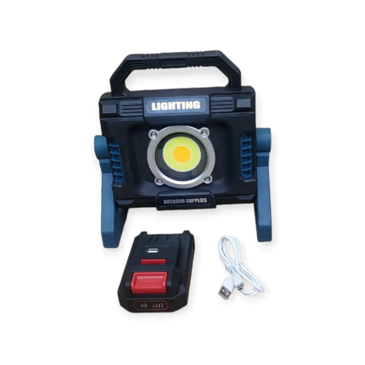 FA-W8101A Rechargeable COB Stepless Dimming Wor…