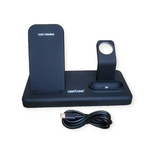 Aerbes AB-SJ02 Wireless Charger for IOS, iwatch…
