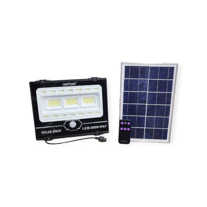 Aerbes AB-T08 Solar Powered Sensor Motion Flood…