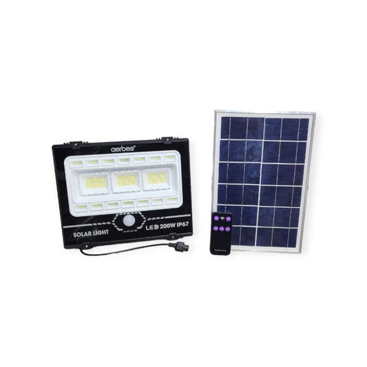 Aerbes AB-T08 Solar Powered Sensor Motion Flood…