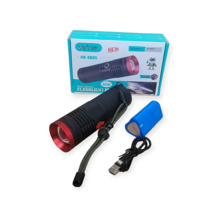 Aerbes AB-SD05 Multi-Functional LED Flash Light… - Bundle of 2