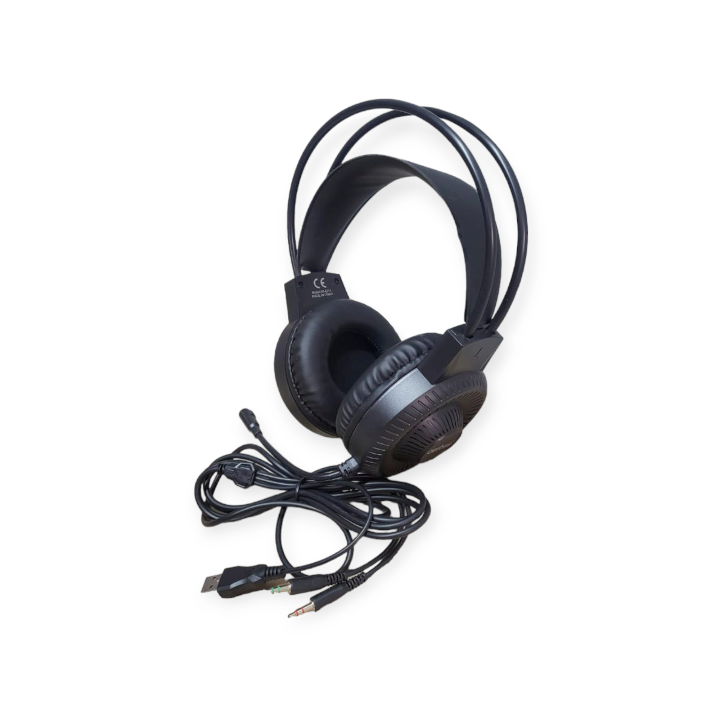 Aerbes AB-EJ13 Wired 3.5mm USB RGB Gaming Head … - Bundle of 2