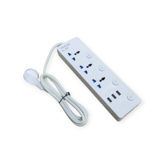Treqa PL-506 Power Socket 4 With Individual Off…