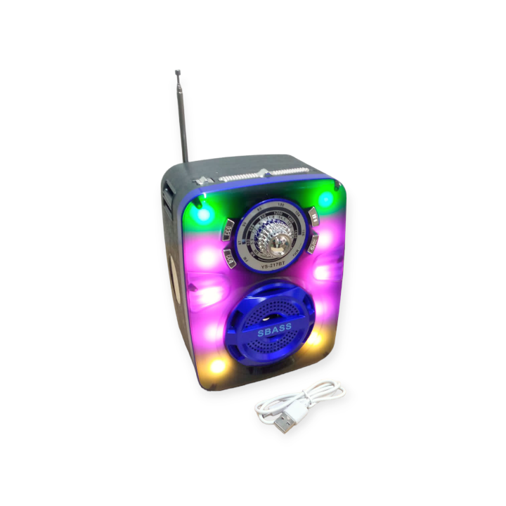 YS-217BT Rechargeable RGB Bluetooth MP3 Speaker…