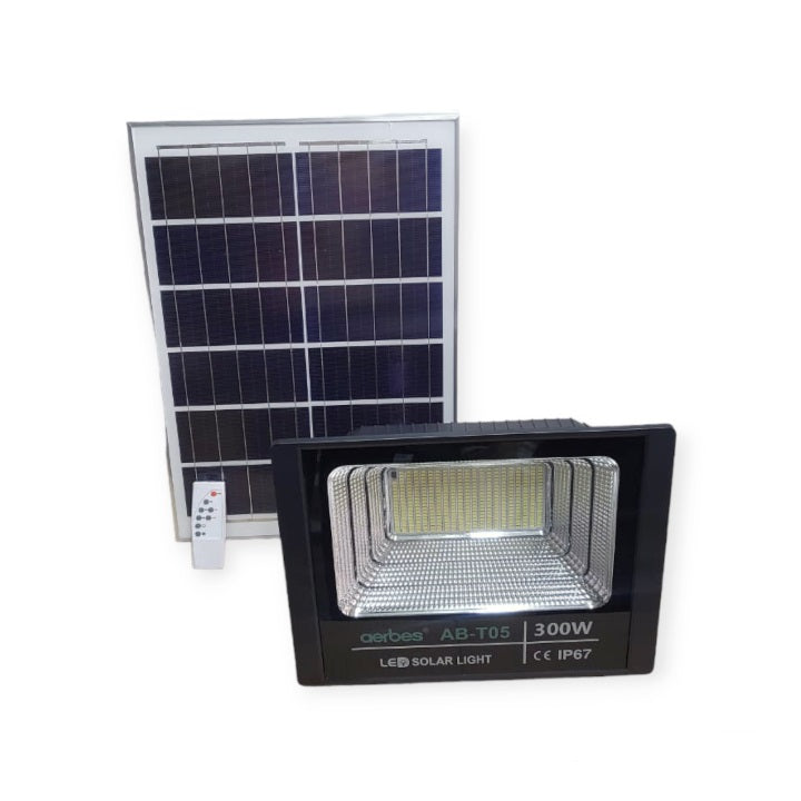 Aerbes AB-T05 LED 300W Solar Powered Floodlight…