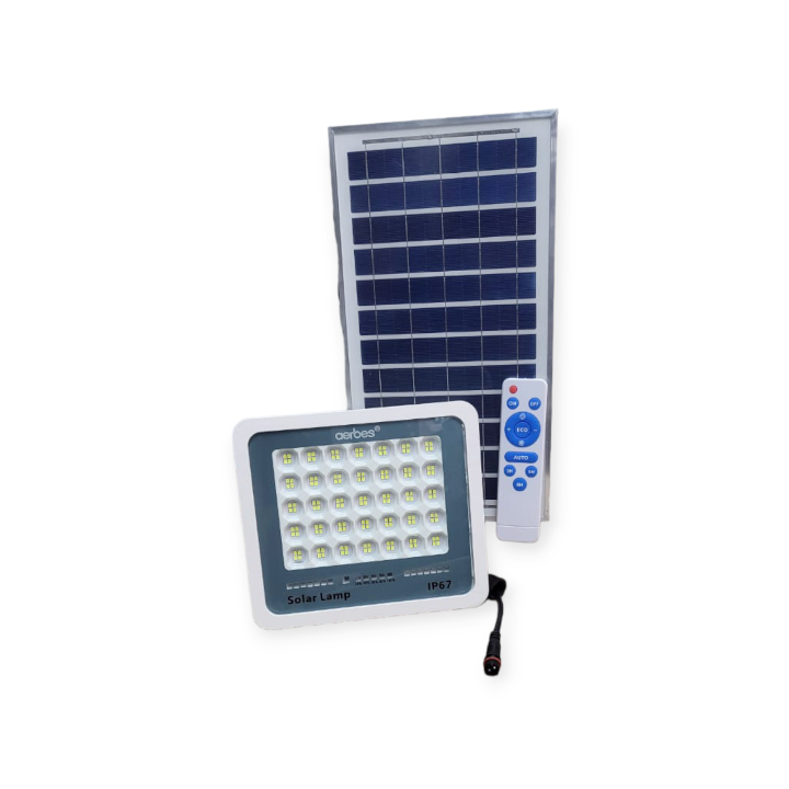 Aerbes AB-T28 Solar Powered LED Floodlight With…