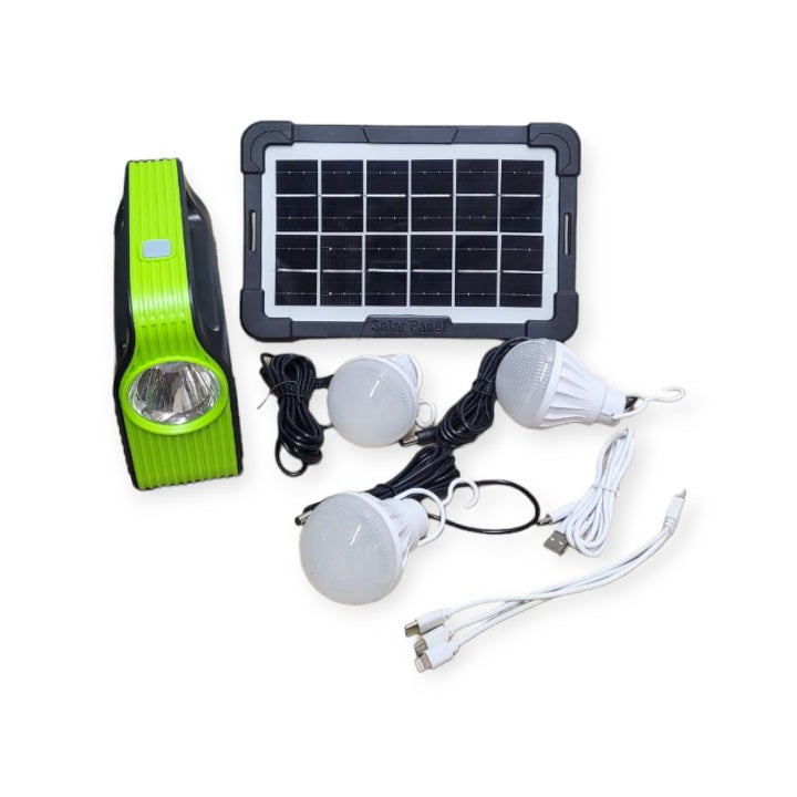 FA-999B Solar Powered Lighting System With 3 Bu…
