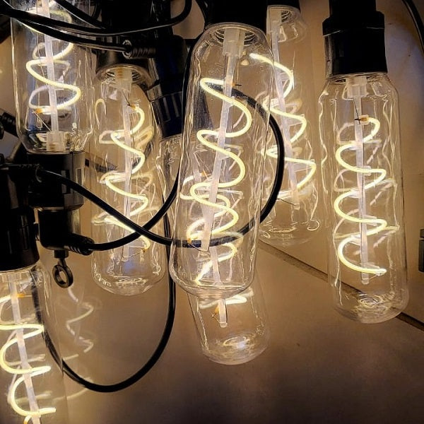 ZYF-154 220V Warm White 5M LED Outdoor String L…