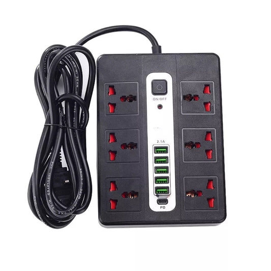 Treqa PL-508 6 Power Socket + 5 USB Port + 1 20…