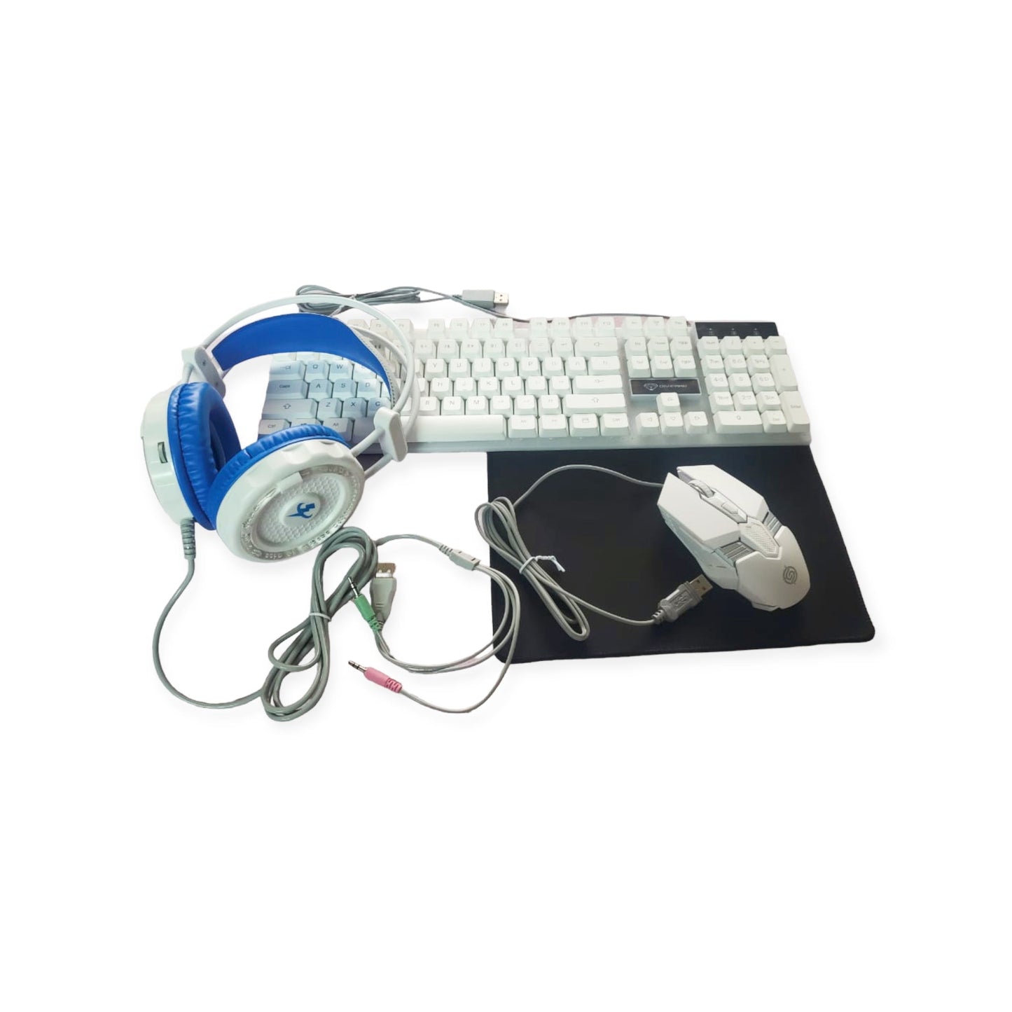 XF0025 RGB Wired Gaming Keyboard , Mouse Headph…