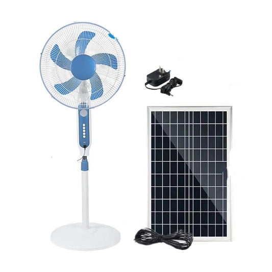 Aerbes AB-FSD04 Solar Powered Fan With LED Ligh…