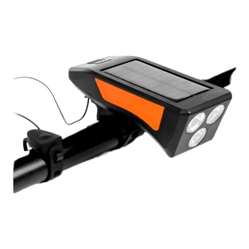 Aerbes AB-TY27 Solar Powered LED Bicycle Light … - Bundle of 3