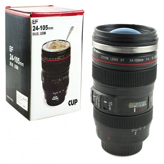 JG20375678 Stainless Steel Camera Lens Coffee …