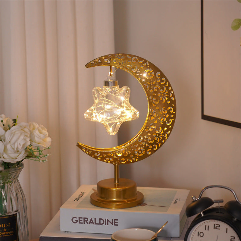Star Battery Operated Moon Shaped LED Light War… - Bundle of 2