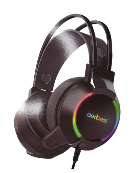 Aerbes AB-D449 Cuffie Gaming RGB Headsets Back-… - Bundle of 2