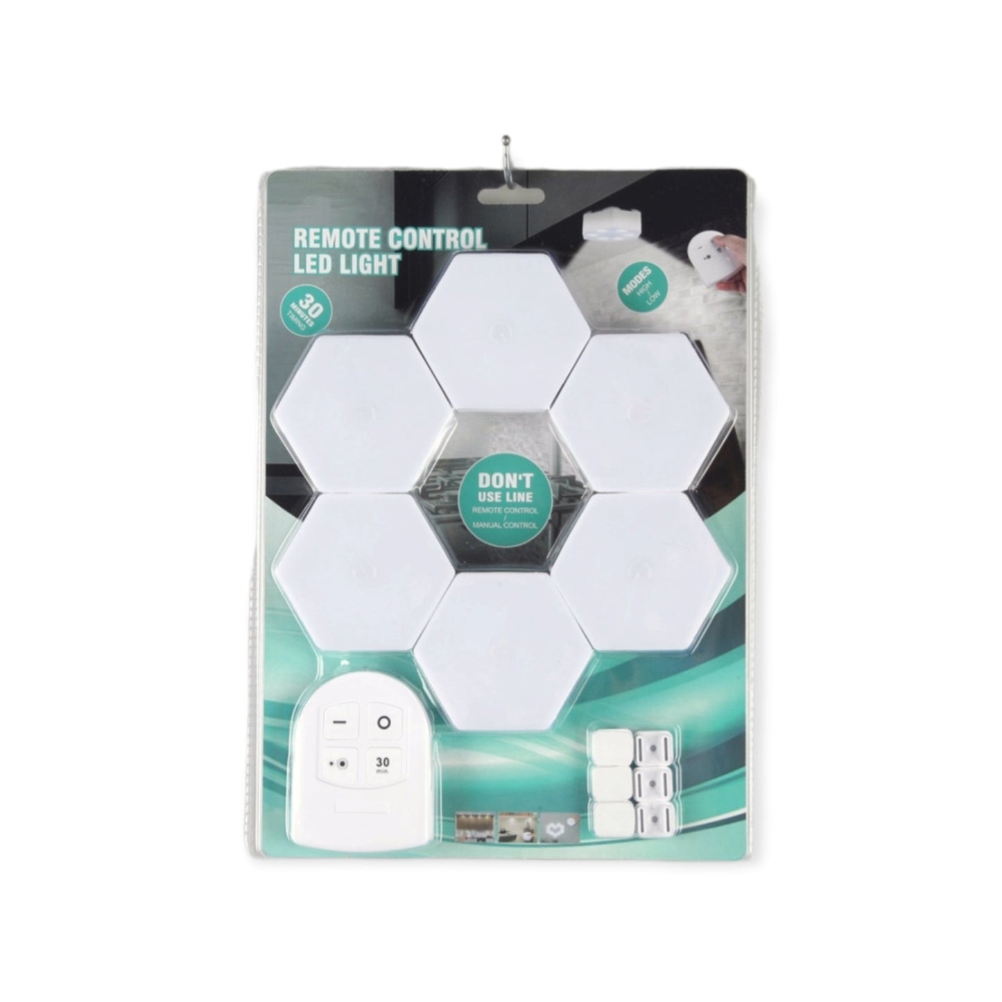 FA-6+1-2 Battery Operated 6 LED Remote Control … - Bundle of 2