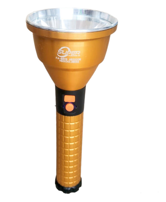 FA-8898 Aluminum Alloy Rechargeable Flashlight - Bundle of 2