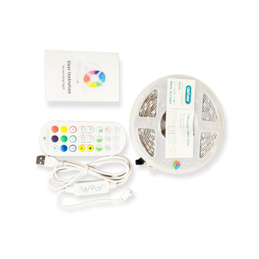 Aerbes AB-Z1129 USB Ribbon 5050 RGB LED Strip L… - Bundle of 2