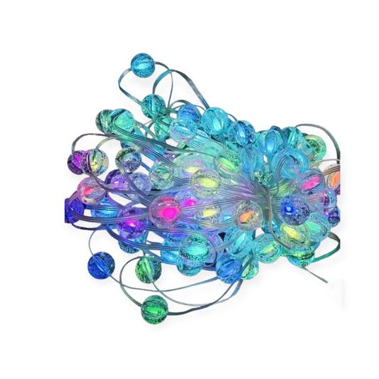 SE-Q05 Led RGB Bubble Decorative String With Ap… - Bundle of 2