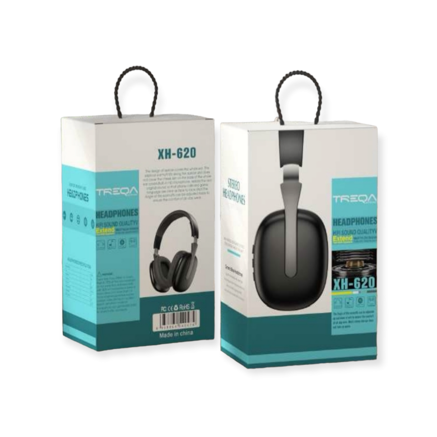 Treqa XH-620 HIFI Sound Extra Bass Foldable Ste… - Bundle of 3