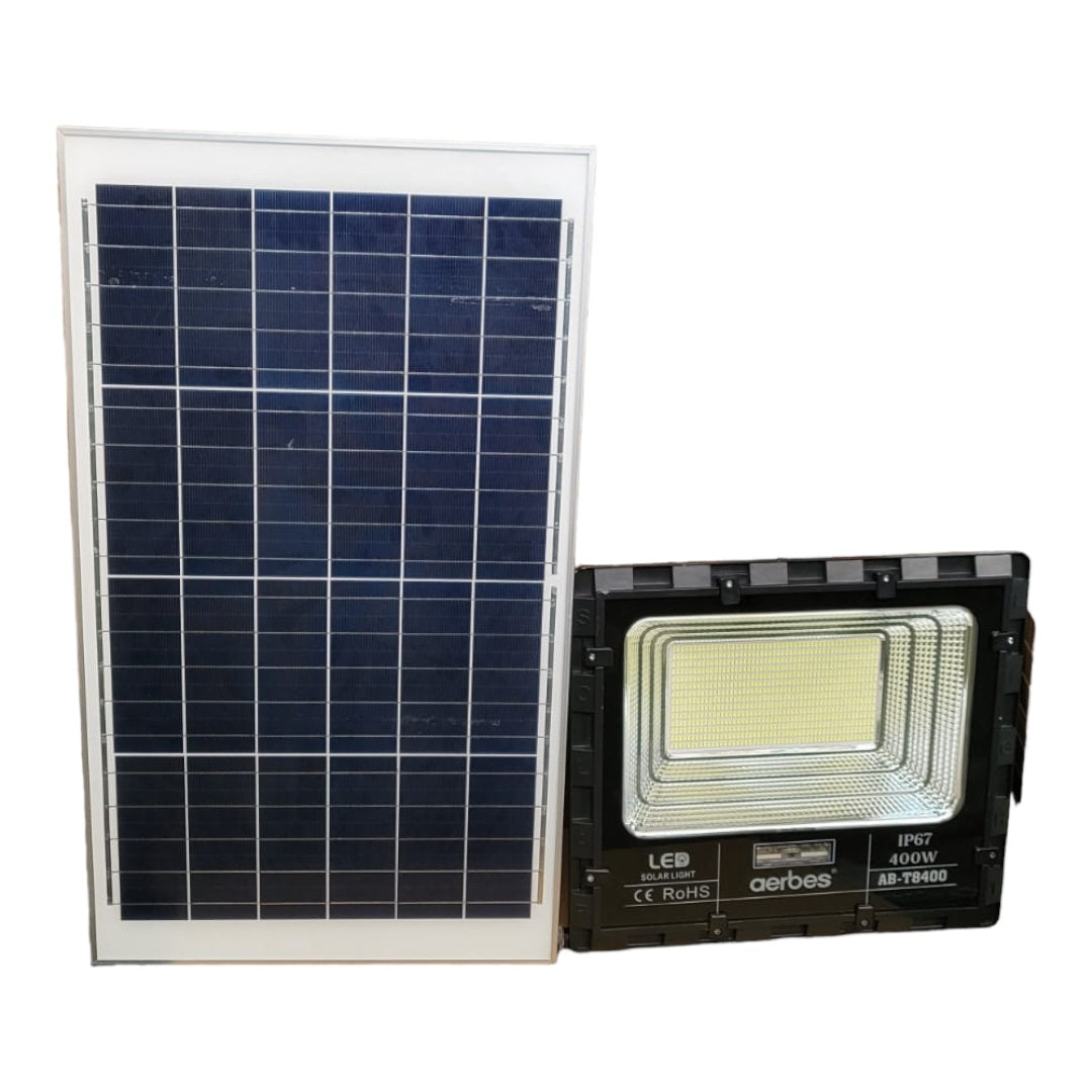 Aerbes AB-T8400 400W Solar Powered LED Light