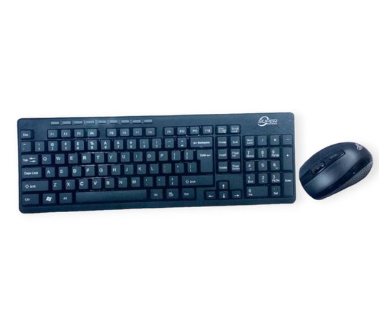 SE-W401 2.4ghz Wireless Keyboard & Mouse Co… - Bundle of 2