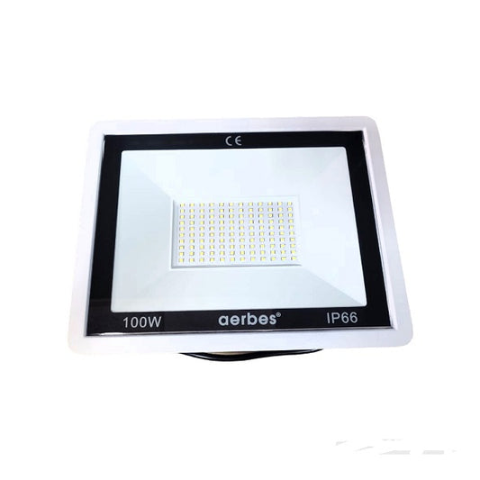 Aerbes AB-T3100 Positive White LED Floodlight 1… - Bundle of 2