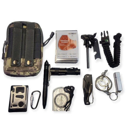 SYF-025 Tactical Survival And Emergency Kit 12-…