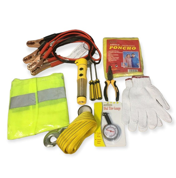 SYF-105 Car Emergency Tool Kit 12 In 1 - Bundle of 2
